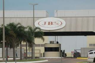 Unidade do JBS em Campo Grande (Foto: Marcos Ermínio)