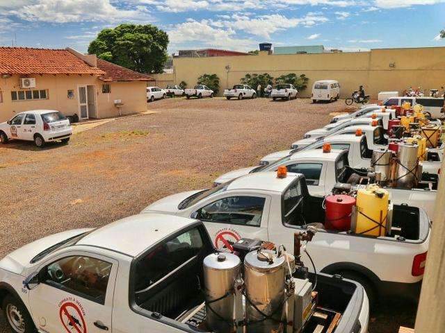 Com falta de inseticida, fumac&ecirc; continua sem previs&atilde;o de ser retomado