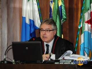 Desembargador  Marco André, relator do processo (Foto:Arquivo)