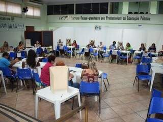 Votação na sede da ACP foi aberta ás 8h e vai até as 19h; atuais presidente e vice tentam a reeleição. (Foto: ACP/Divulgação)
