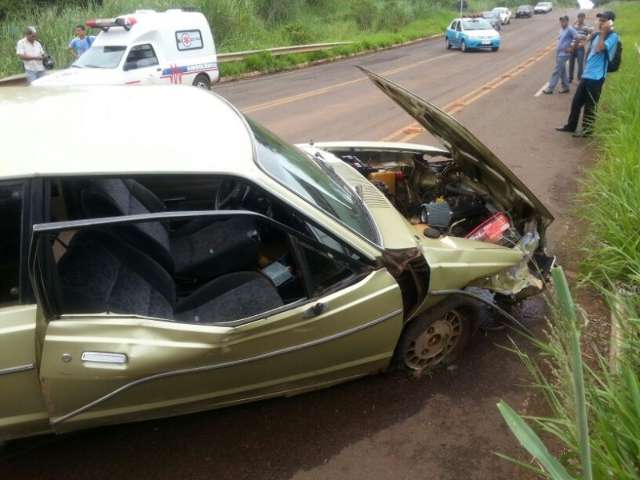 Terenos registra 2 acidentes em 1 hora e estado de v&iacute;tima &eacute; grave