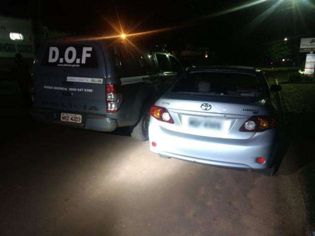 Fronteira tem tiroteio, ferido e apreens&atilde;o de Corolla roubado no Paran&aacute;