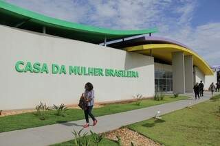 Sede da Casa da Mulher Brasileira tem a Guarda Municipal como responsável pela segurança. (Foto: Marcos Ermínio)