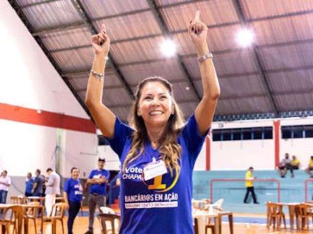 Com 952 votos, ex-secret&aacute;ria foi eleita presidente do sindicato dos banc&aacute;rios