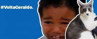 Vídeo viral do menino que chorou pra conhecer o Raça Negra também entrou pra campanha.