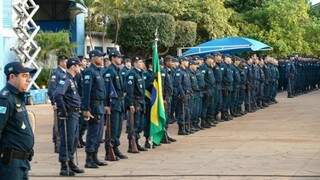 Naviraí e Nova Andradina recebem 156 novos soldados da Polícia Militar 