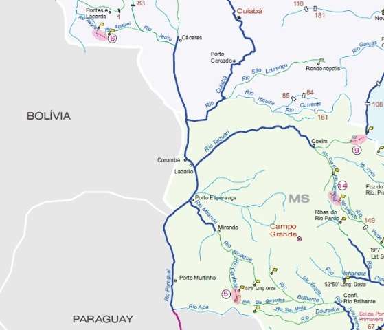 Institui&ccedil;&atilde;o do Paran&aacute; faz em MS estudo sobre uso da hidrovia do Rio Paraguai 