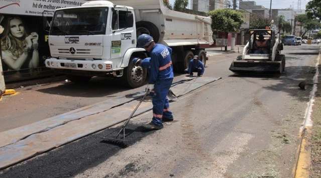 Governo retoma obras de revitaliza&ccedil;&atilde;o do centro de Dourados nesta segunda