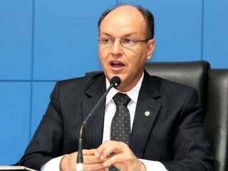 O deputado estadual Júnior Mochi, presidente estadual do PMDB. (Foto: Divulgação)
