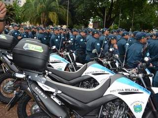 Reforço policial será na Capital e no interior (Foto: Frederico Miranda/PMMS)