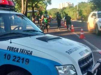 Em opera&ccedil;&atilde;o na &aacute;rea central, sete s&atilde;o presos e doze motoristas multados 