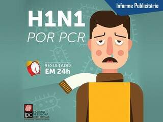 IPC oferece teste de H1N1 pelo método mais eficaz por R$ 160,00