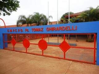 A Escola Municipal Padre Tomaz Ghirardelli é uma das unidades que aderiu a paralisação (Foto: Direto das Ruas)