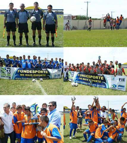  Porto Murtinho faz a festa em casa e conquista o t&iacute;tulo da 8&ordf; Copa MS de Futebol Sub-16