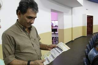 Marcos Aproveitou o PPI para quitar dívida do pai falecido. (Fotos: Marcelo Victor)