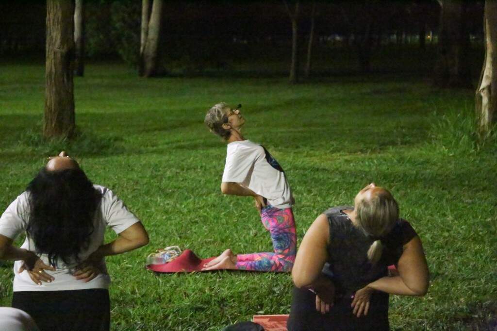 Chegada da lua nova tem yoga, reiki e kahuna na noite do Parque das Nações - Faz Bem! - Campo Grande News