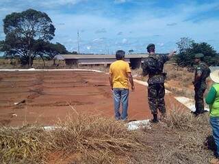 Militares do Exército começaram ontem a fiscalizar empresas que armazenam explosivos (Foto: Divulgação)