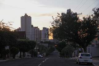 Fez 3°C em Campo Grande nesta madrugada (Foto: Marcos Ermínio)