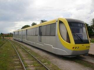 VLT pode ser alternativa de transporte na Capital utilizando antiga linha ferroviária (Foto: arquivo)