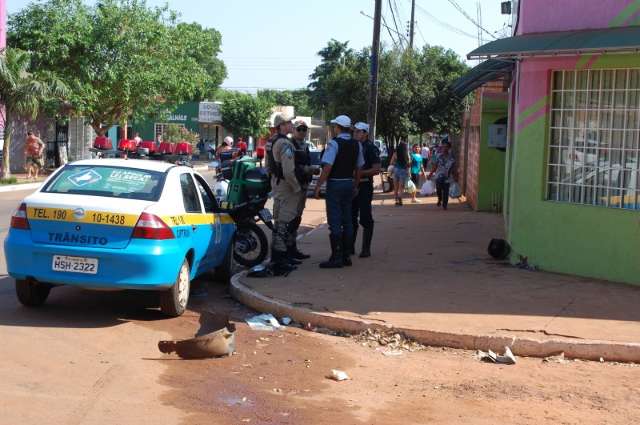 Adolescente fica gravemente ferido em acidente no bairro Lageado