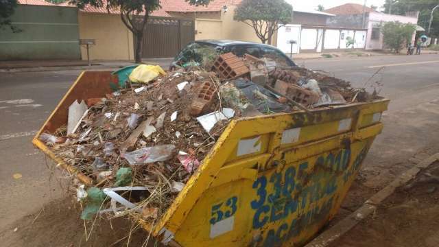 Prefeitura &#039;aperta o cerco&#039; contra descarte irregular de entulhos