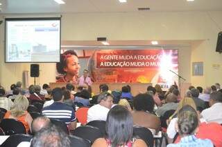 O presidente da Caixa dos Servidores, Ricardo Ayache, discorreu sobre as ações realizadas pela Cassems e os principais desafios para 2015. (Foto: Divulgação)