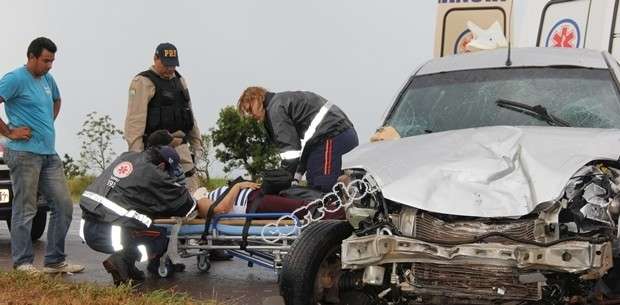 Acidente na BR-060, na altura de Sidrol&acirc;ndia, faz v&iacute;tima fatal