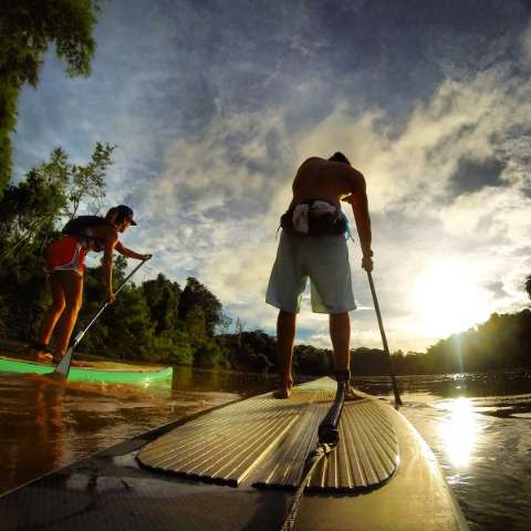 Em expedi&ccedil;&atilde;o, atletas de Stand Up Paddle v&atilde;o percorrer 90 km do rio Aquidauana