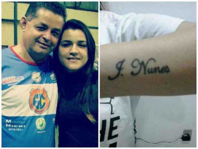 É tanta admiração, que os filhos tatuam na pele o amor que têm pelos pais