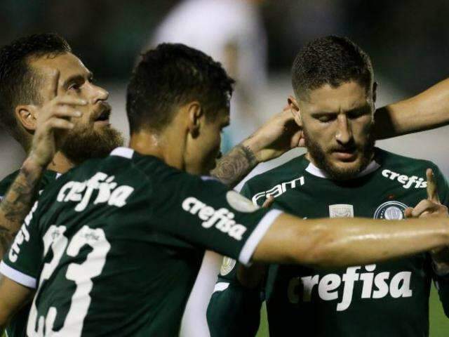 Palmeiras atropela o Goi&aacute;s com goleada de 5 a 1 em Campinas