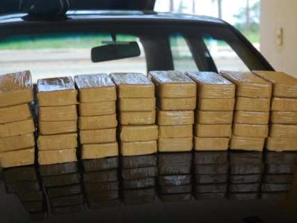 PRF apreende carga de pasta base de cocaína avaliada em R$ 800 mil