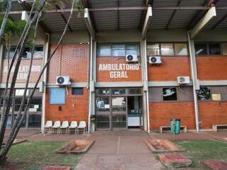 Ambulatório do Humap, localizado no campus de Campo Grande da UFMS (Foto: Paulo Francis/Arquivo)