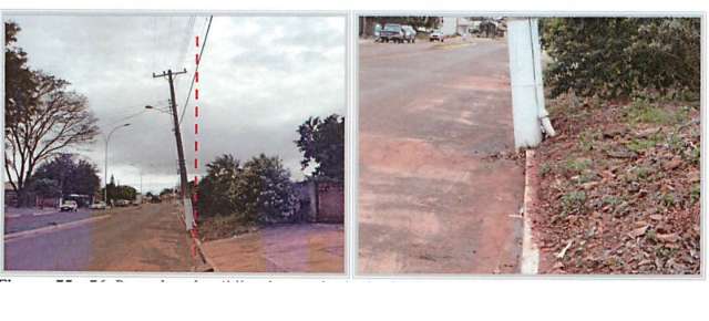 MPE constata falhas e cobra reparo de poste e rampa de ruas em 90 dias