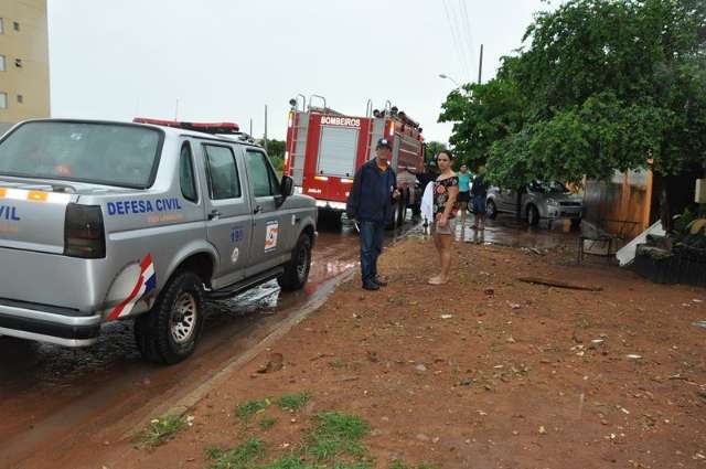 Assist&ecirc;ncia Social presta atendimento a 32 fam&iacute;lias prejudicadas pela chuva
