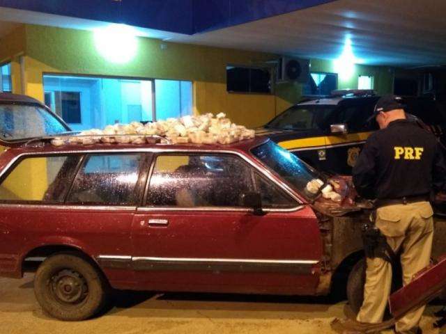 De Belina, traficante tenta cruzar 1,1 mil km para entregar maconha em SP