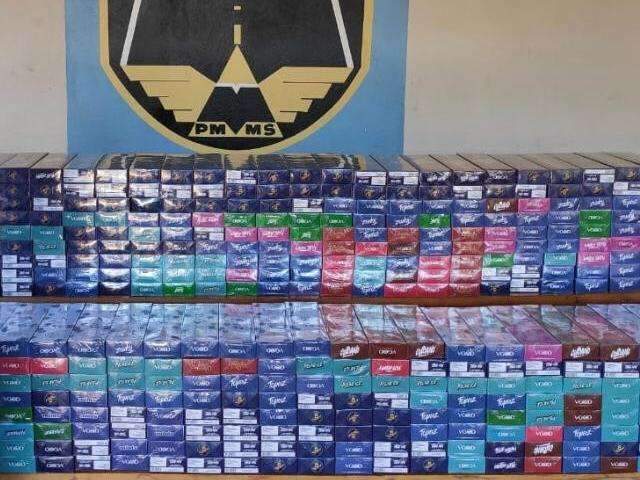 Pol&iacute;cia apreende carga de ess&ecirc;ncias para narguil&eacute; avaliada em R$ 93 mil 