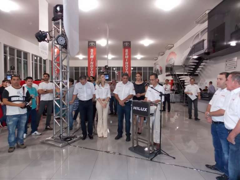O evento  contou com a presença da diretoria da Toyota do Brasi e do Grupo Enzo.  (Foto Márcio Martins)