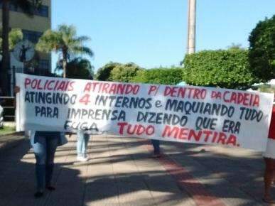 Familiares entregam carta a juiz e denunciam maus tratos a presos 