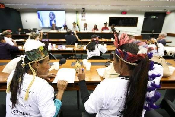 &Iacute;ndios de MS denunciam viola&ccedil;&atilde;o de direitos em audi&ecirc;ncia na C&acirc;mara Federal