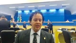 O vereador Wellington de Oliveira quer que a Comissão de Ética da Câmara se posicione sobre uma postagem no Facebook em que membros da CPI do Taxi aparecem em foto ao lado de representantes da Uber (Foto: Richilieu de Carlo)