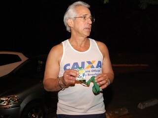 Herman, 63 anos, acumula 125 competições disputadas em 11 anos. Ele já participou de cinco edições da São Silvestre.
