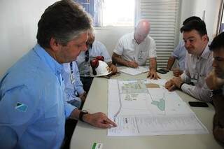 Jaime Verruk com representantes da Coamo (Foto: Divulgação)