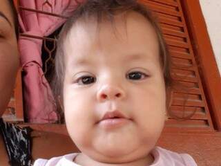 Eloíza Daiane Ocampo Brito tinha apenas 1 ano 2 meses (Foto: Arquivo pessoal)