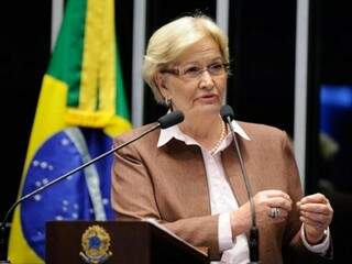 Senadora Ana Amélia, vice de Alckmin, estará em Campo Grande (Foto: Divulgação - Agência Senado)
