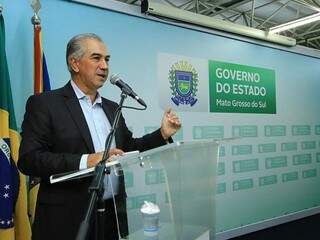 Governador Rreinaldo Azambuja (PSDB) cumpre agenda em Brasília (Foto: Edemir Rodrigues - Governo MS)