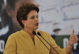 Dilma chega às 9h30 em Campo Grande e volta para Brasília às 14h (Foto: Arquivo)