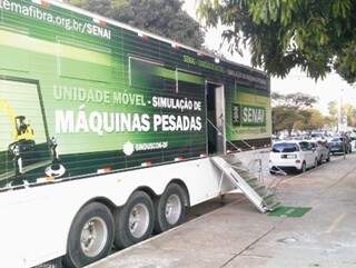 Nos próximos meses a população de Aral Moreira deverá ser contemplada com a visita de uma unidade móvel do Senai que vai oferecer aos trabalhadores locais o curso de mecânica de máquinas pesadas. (Foto: Divulgação)