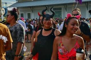 Valu provou que o Carnaval é democrático e alegre.  (Foto: Henrique Kawaminami)