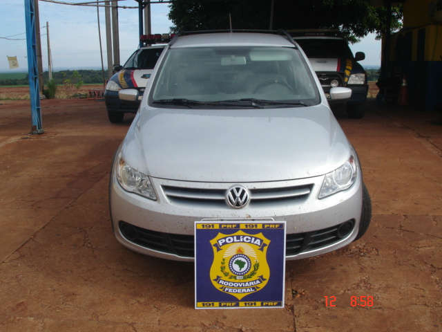  Saveiro furtado no Tocantins &eacute; recuperado em Dourados