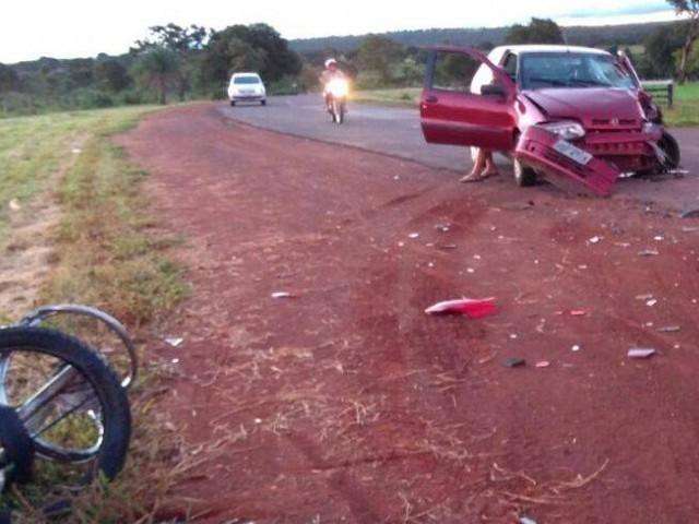 Morre na Santa Casa segunda vítima de acidente entre carro e moto